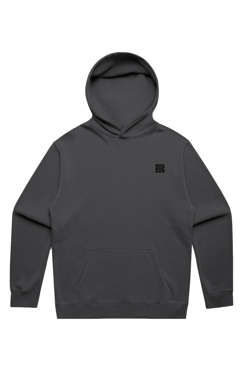 Faded Black Hoodie
