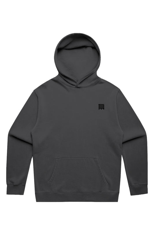 Faded Black Hoodie